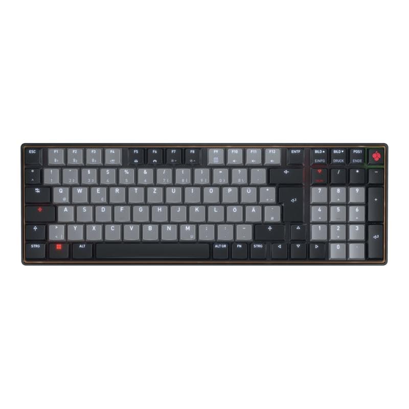 CHERRY TAS KW 550 MX LP TKL Layout DE Schwarz