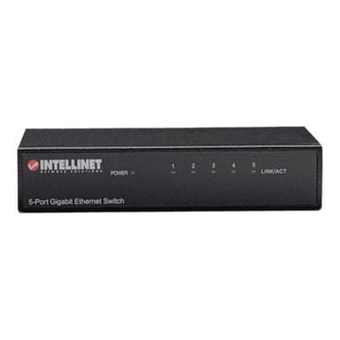 INTELLINET Gigabit Ethernet DestopSwitch 5 Port