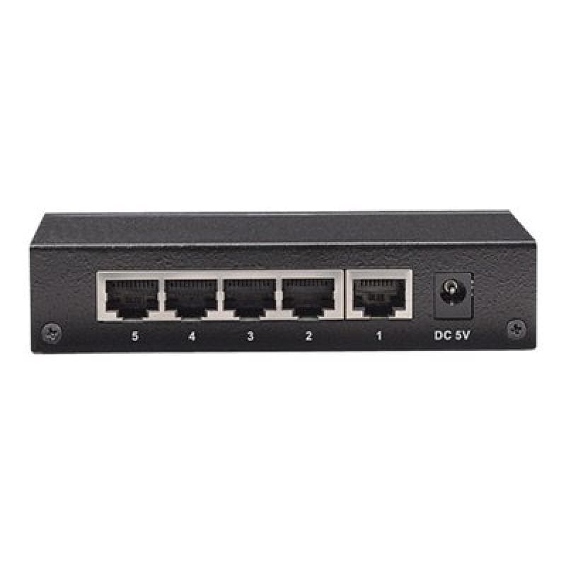INTELLINET Gigabit Ethernet DestopSwitch 5 Port