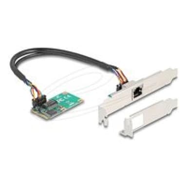 DELOCK Mini PCIe I/O PCIe full size 1 x RJ45 Gigabit LAN