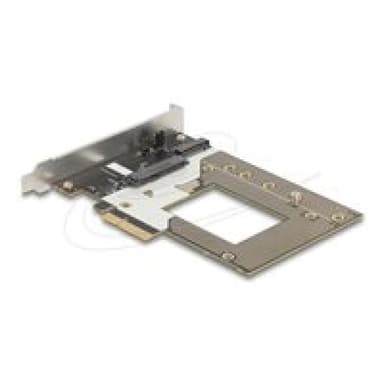 DELOCK PCI Express 4.0 x4 Karte zu 1 x NVMe M.2 Key M 110 mm