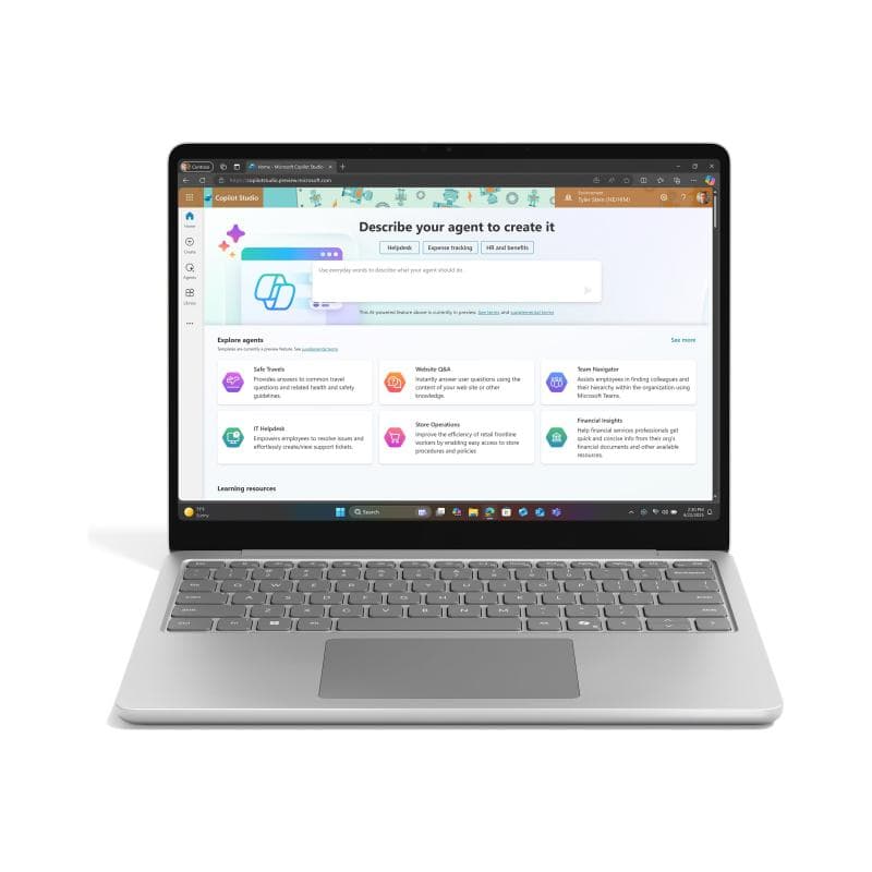 MICROSOFT Surface Laptop 13 33cm (13″) Qualcom Snapdragon X 8-core 24GB 1TB W11P