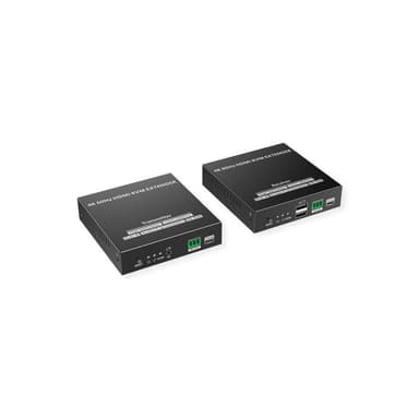 VALUE KVM Verlängerung uber Kat.6/6A HDMI max. 120m