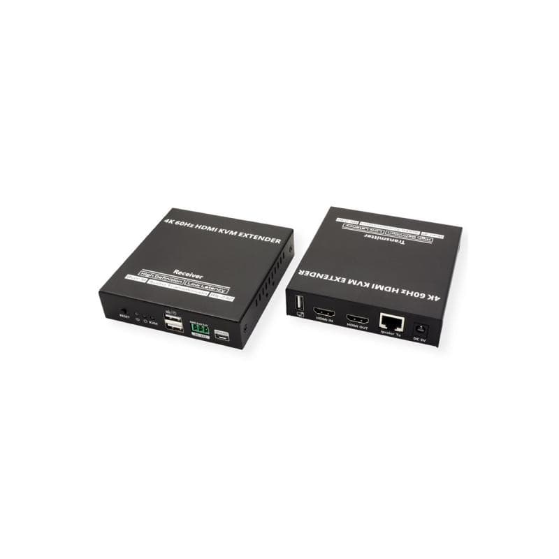 VALUE KVM Verlängerung uber Kat.6/6A HDMI max. 120m
