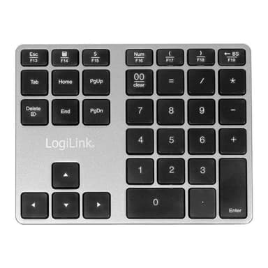LOGILINK Wireless Multi-Device-Tastatur BT 5.1, grau