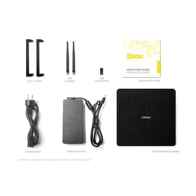 ZOTAC ZBOX-EN275060TC-BE Barebone Intel Core Ultra 7 255HX RTX 5060 Ti