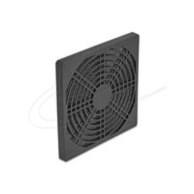 DELOCK Luftergitter mit Staubfilter 120 x 120mm schwarz