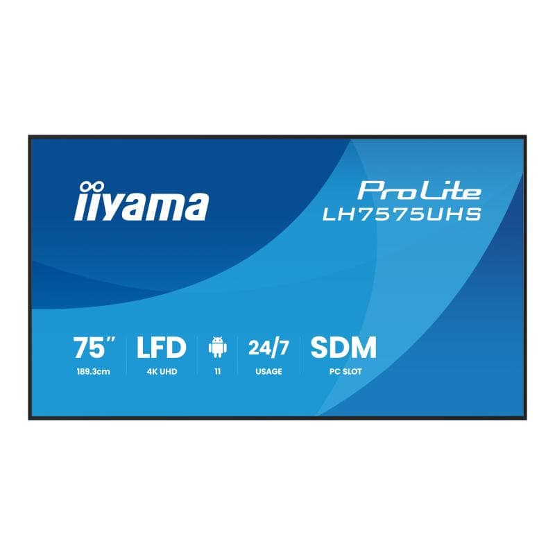IIYAMA LH7575UHS-B2AG 190cm (75″)