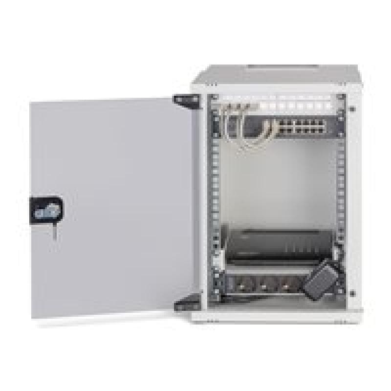 DIGITUS Netzwerk-Set 254 mm (10″) - 9HE, 315x300 mm (BxT)we