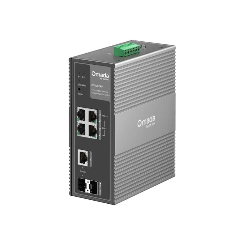 TP-LINK Omada 6-Port Gigabit Industrial Easy Managed Switch