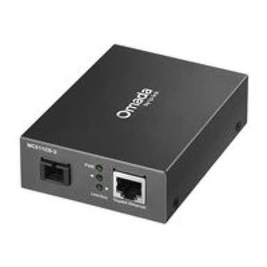 TP-LINK Omada 10/100/1000 Mbps RJ45 to 1000 Mbps Single-mode SC WDM Bi-Directional Fiber Converter