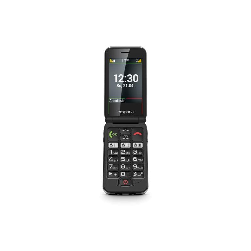 EMPORIA emporiaJOY_LTE black (V3) Großtastenklapphandy 4G/LTE, ohne Netzteil