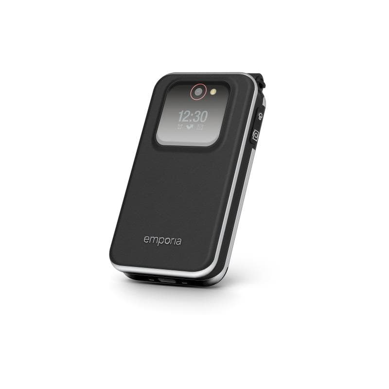 EMPORIA emporiaJOY_LTE black (V3) Großtastenklapphandy 4G/LTE, ohne Netzteil