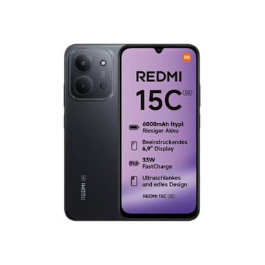 XIAOMI Redmi 15C 5G 128GB schwarz