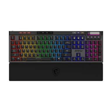 MSI Strike Pro W Silent DE Keyboard DE Black