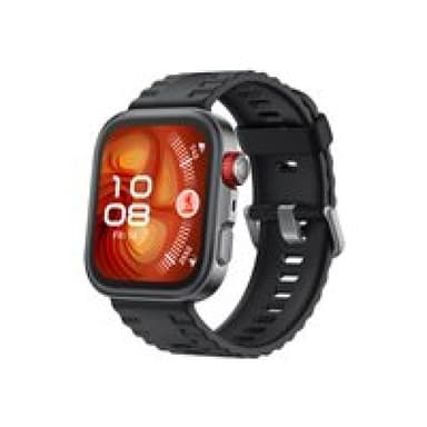 HUAWEI Watch Fit 4 (Seiya-B19F) Black Fluoroelastomer Strap