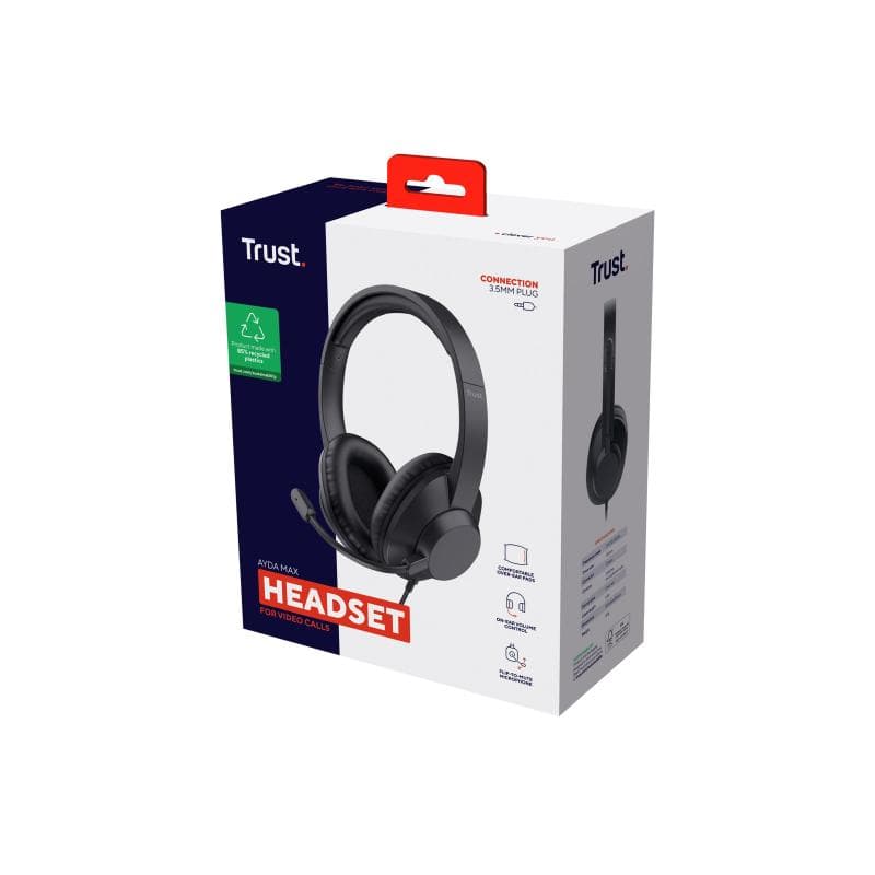 TRUST Ayda Max - Headset - On-Ear - kabelgebunden