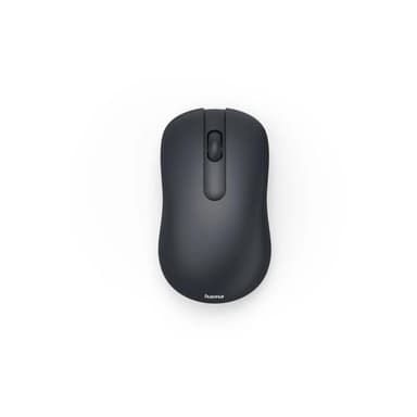 HAMA WM-100 - Beidhändig - Optisch - RF Wireless - 1200 DPI - Schwarz