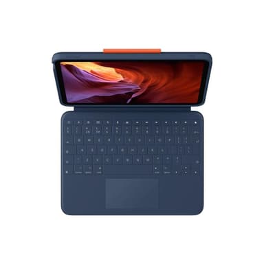 LOGITECH Rugged Combo 4 Touch - Tastatur und Foliohülle - mit Trackpad