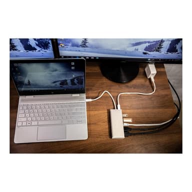 J5 CREATE JCD381 - Dockingstation - USB-C - 2 x HDMI (JCD381-N)