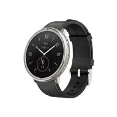 HUAMI TECHNOLOGY Amazfit Active 2 Round Black Leather (W2433EU1N)