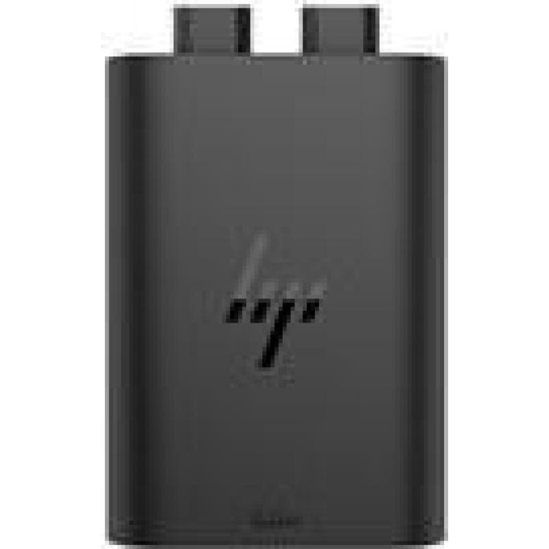 HP 65W GaN 2xUSB-C mains adapter black 600Q7AA