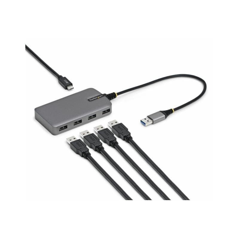 STARTECH.COM 4-Port USB-A Hub, 5Gbps, Bus Powered