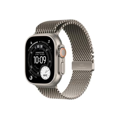 APPLE 49mm Natural Titanium Milanese Loop - Medium Telefonie