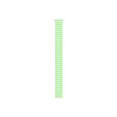 APPLE 49mm Neon Green Ocean Band Extension - Black Titanium Finish