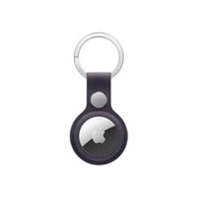 APPLE AirTag FineWoven Key Ring - Midnight Purple