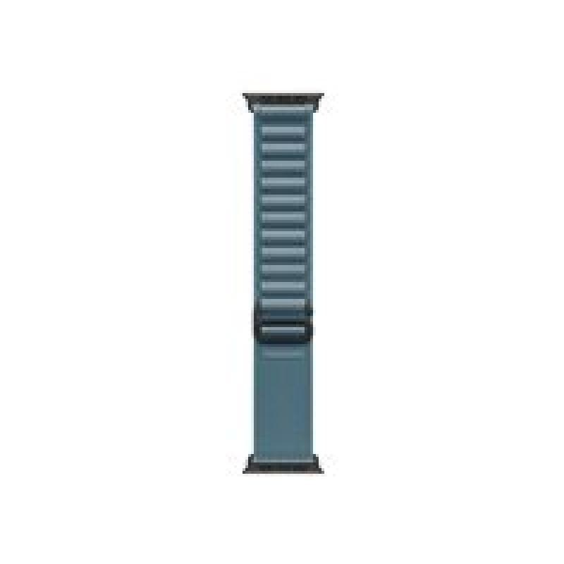 APPLE 49mm Light Blue Alpine Loop - Medium - Black Titanium Finish
