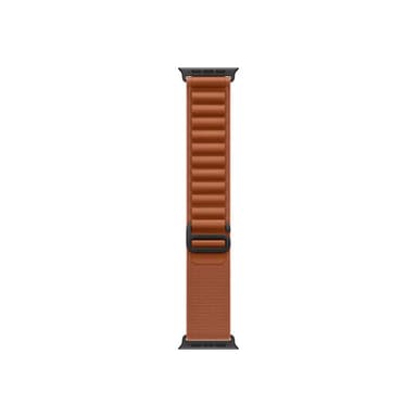 APPLE 49mm Terra Cotta Alpine Loop - Small - Black Titanium Finish