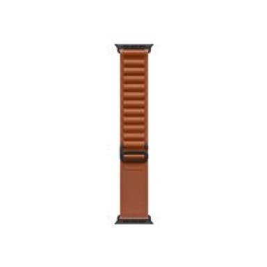 APPLE 49mm Terra Cotta Alpine Loop - Small - Black Titanium Finish
