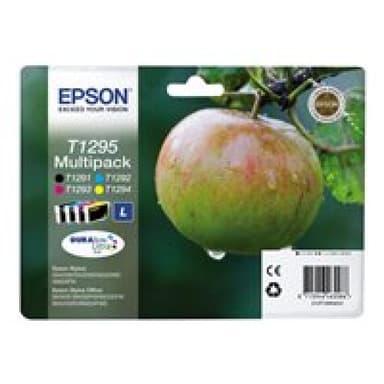 EPSON T1295 Multipack 4er Pack Schwarz, Gelb, Cyan, Magenta Tintenpatrone
