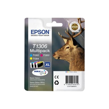 EPSON T1306 Multipack Gelb, Cyan, Magenta Tintenpatrone