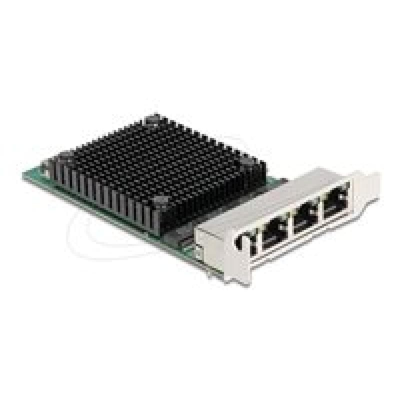 DELOCK PCI Express x4 Netzwerkkarte 2,5 Gigabit LAN 4 x RJ45 RTL8125 Stück