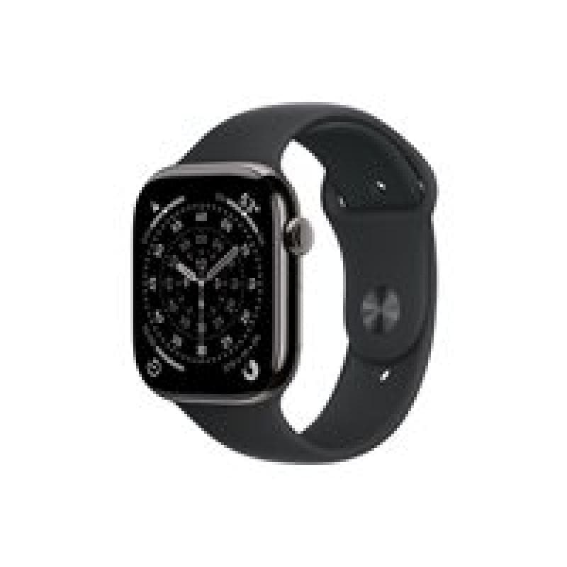APPLE Watch S11 Titan Schiefer Cellular 46mm (Sportarmband schwarz) M/L