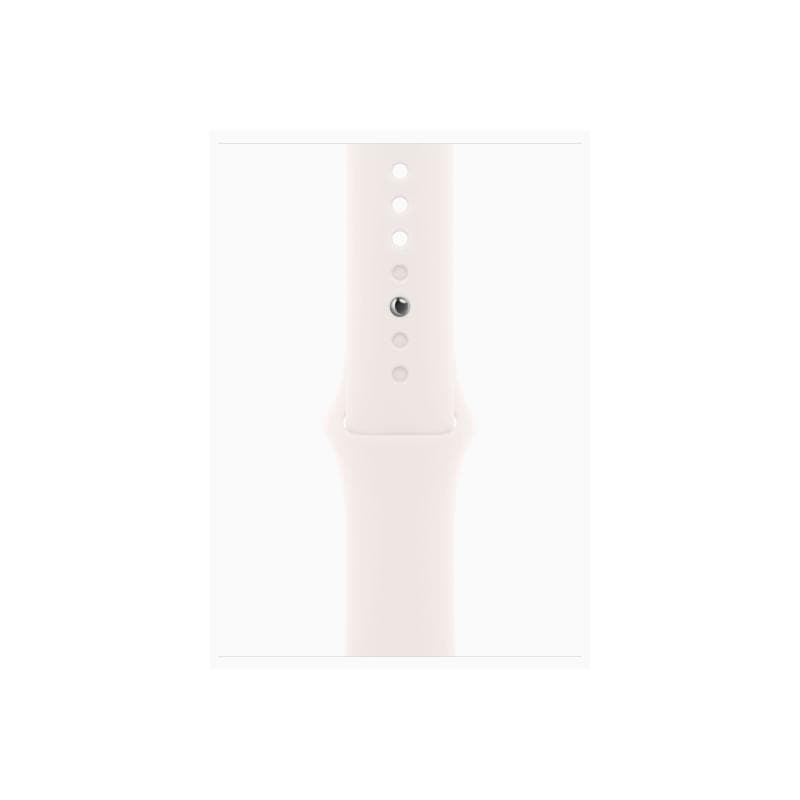APPLE Watch S11 Aluminium Cellular 46mm Rosegold (Sportarmband blassrosa) S/M