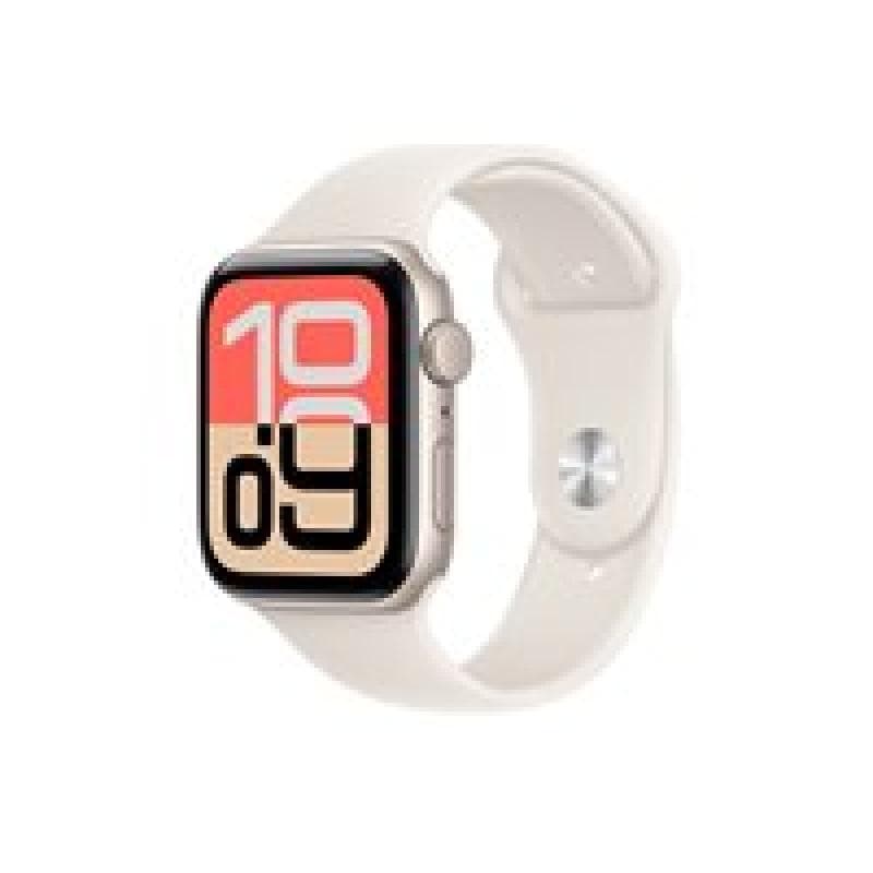 APPLE Watch SE 3 Aluminium Cellular 44mm Polarstern (Sportarmband polarstern) S/M