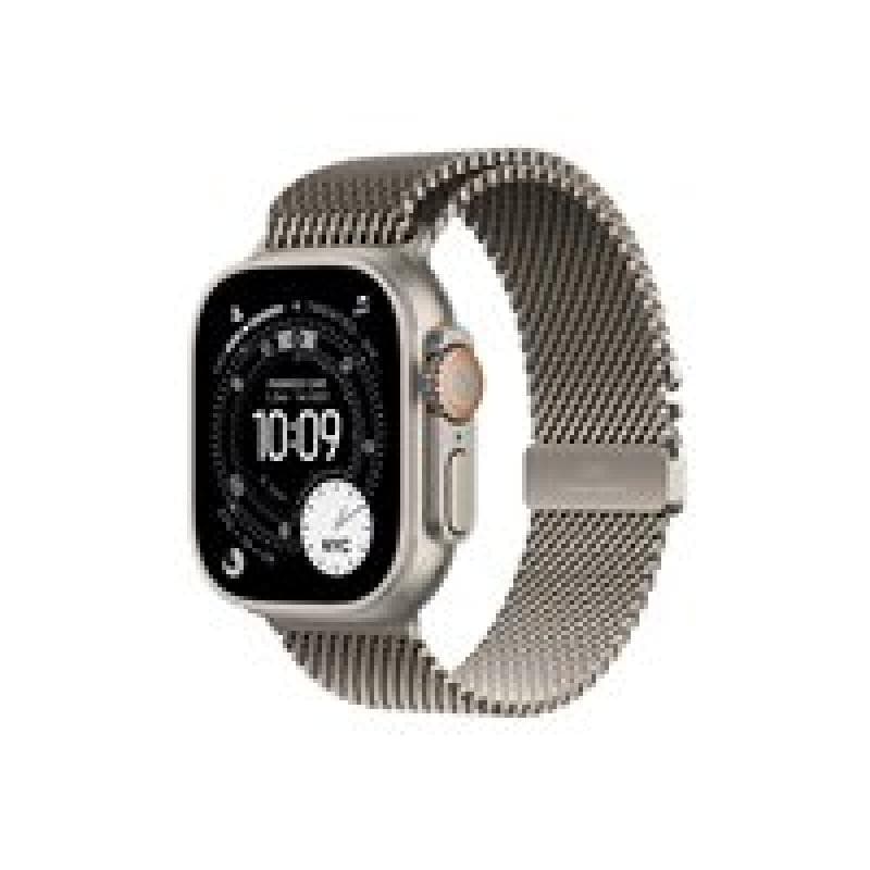 APPLE Watch Ultra 3 Titanium Cellular 49mm Natur (Milanaise Titan natur) Medium