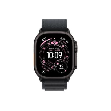 APPLE Watch Ultra 3 Titanium Cellular 49mm Schwarz (Alpine Loop schwarz) Medium