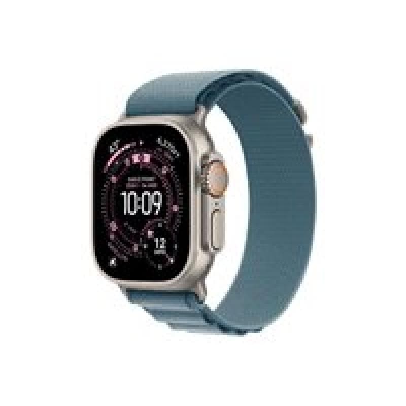 APPLE Watch Ultra 3 Titanium Cellular 49mm Natur (Alpine Loop hellblau) Large