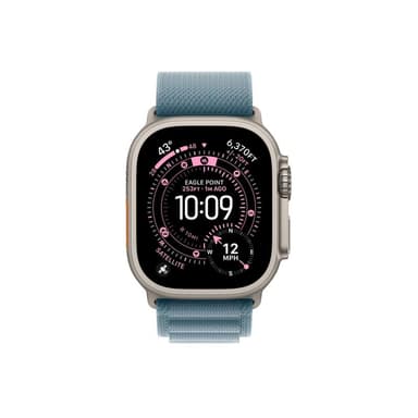 APPLE Watch Ultra 3 Titanium Cellular 49mm Natur (Alpine Loop hellblau) Medium