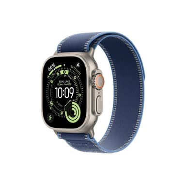APPLE Watch Ultra 3 Titanium Cellular 49mm Natur (Trail Loop blau/hellblau) M/L