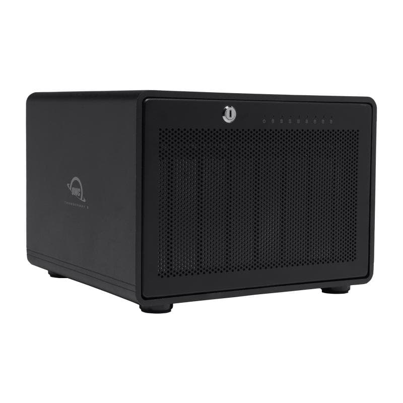 OWC ThunderBay 8 with Enterprise Drives and SoftRAID XT 128TB