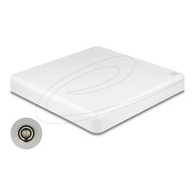 DELOCK 5G LTE MIMO Antenne 2 x N Buchse 2,7 - 9,0 dBi direktional Wand- und Mastmontage outdoor weiß