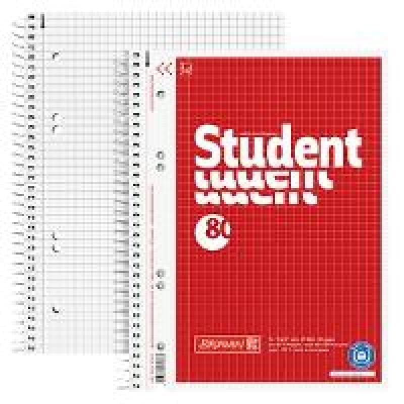 BRUNNEN Collegeblöcke Student kariert DIN A5 Innenrand