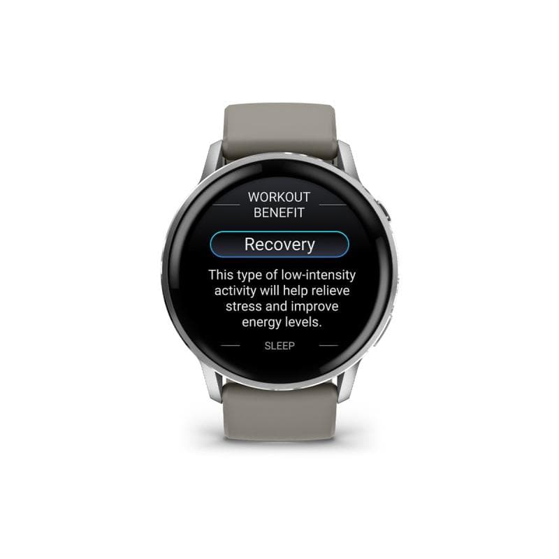 GARMIN Venu 4 Smartwatch 45mm schwarz/silber