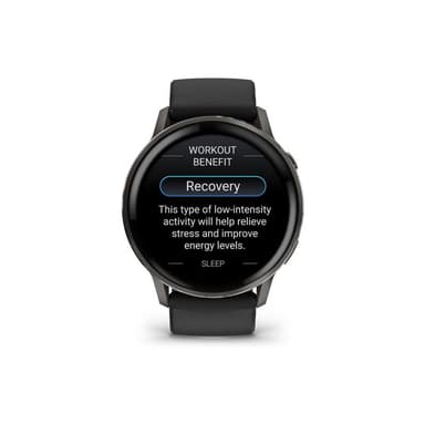 GARMIN Venu 4 Smartwatch 45mm schwarz/grau