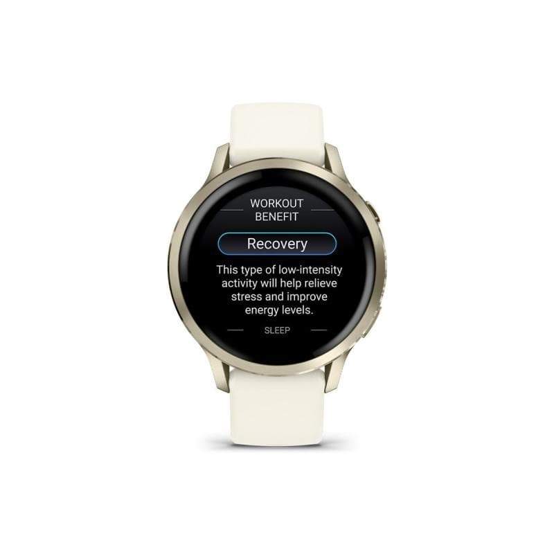 GARMIN Venu 4 Smartwatch 41mm beige/gold